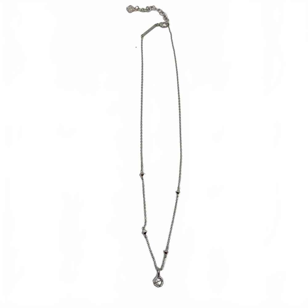 Kendra Scott Silver Necklace Nola Charm Chain